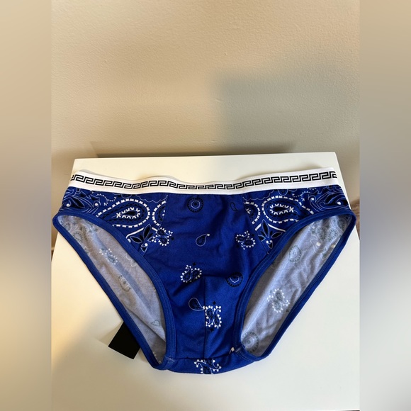 VERSACE Paisley Print Brief - Picture 3 of 7